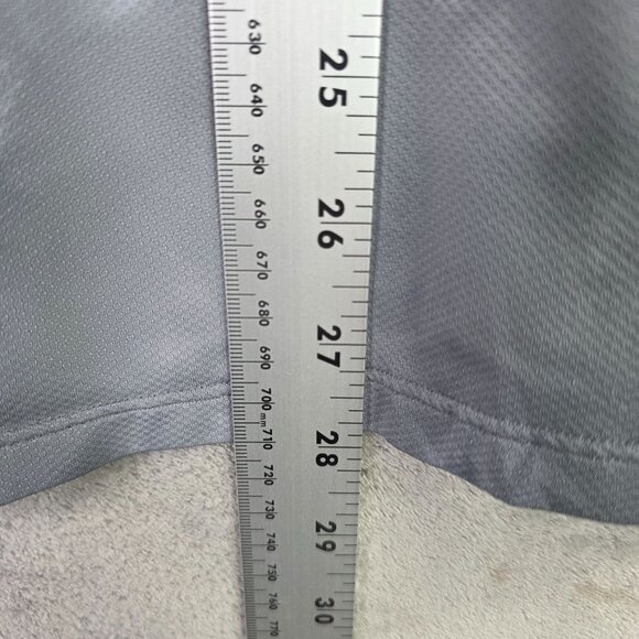 Mens Lululemon Gray Tie-Dye Performance Shirt Short Sleeve Crew Neck Size L - Picture 6 of 7